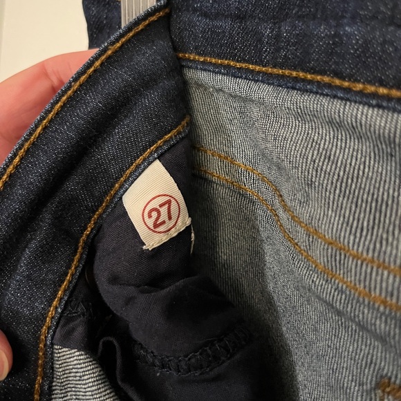 Like-New J Brand Dark Skinny Jeans, Size 27 - Picture 5 of 6